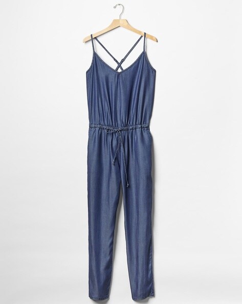 Baby Gap Denim Jumpsuit- Size 6/12M – Jean Pool