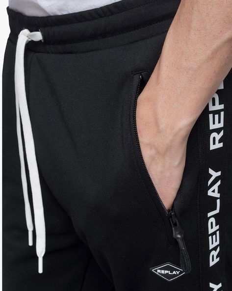 Mid-Rise Joggers with Insert Pockets