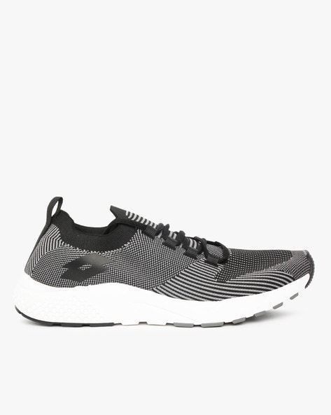 Lotto Textured Lace-Up Sports Shoes