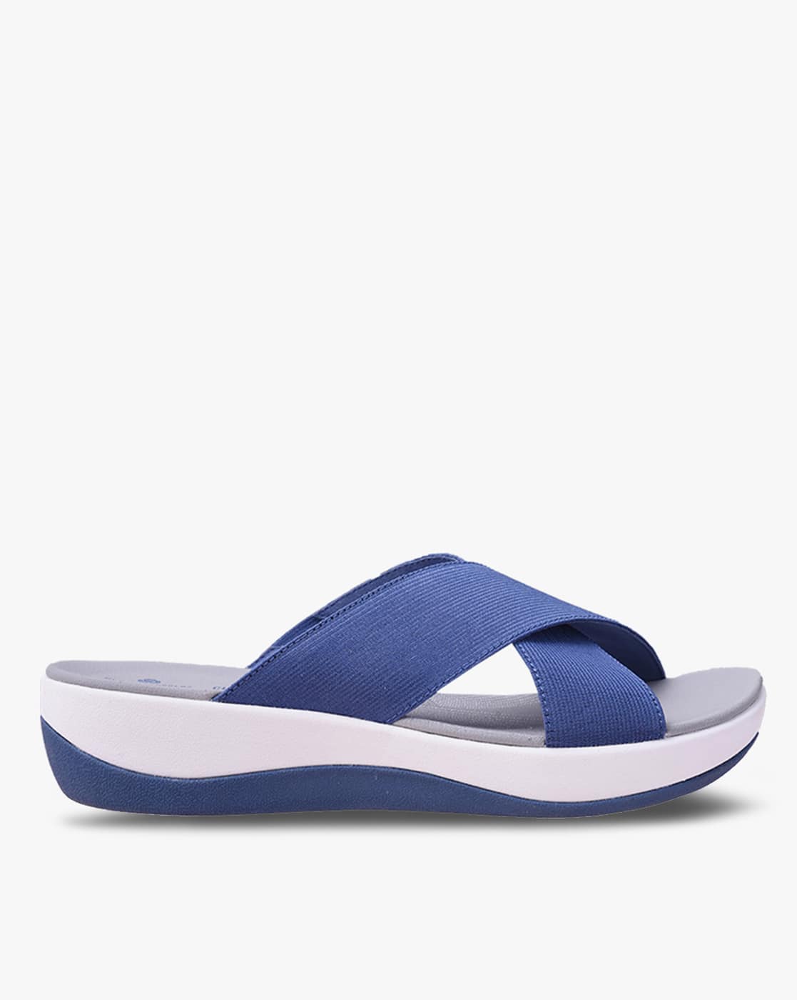clarks sandals blue