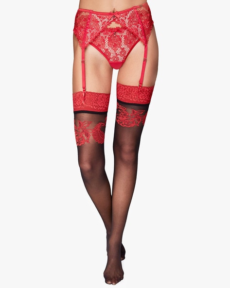 Buy Red Socks & Stockings for Women by Hunkemoller Online