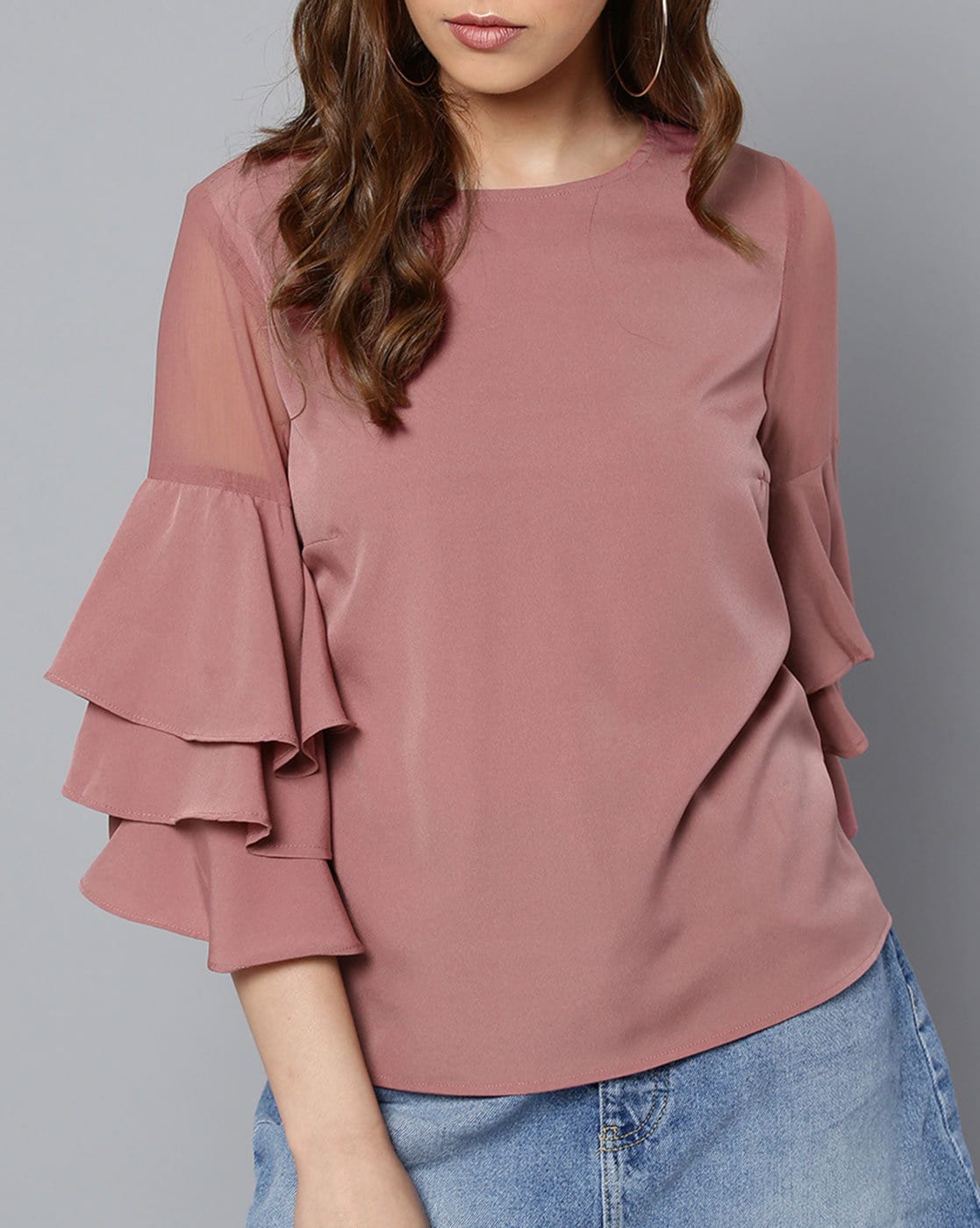 Buy Pink Tops for Women by HARPA Online