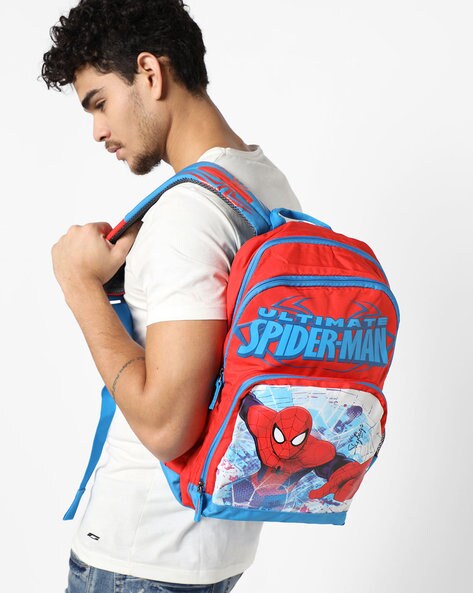 skybags spiderman backpack