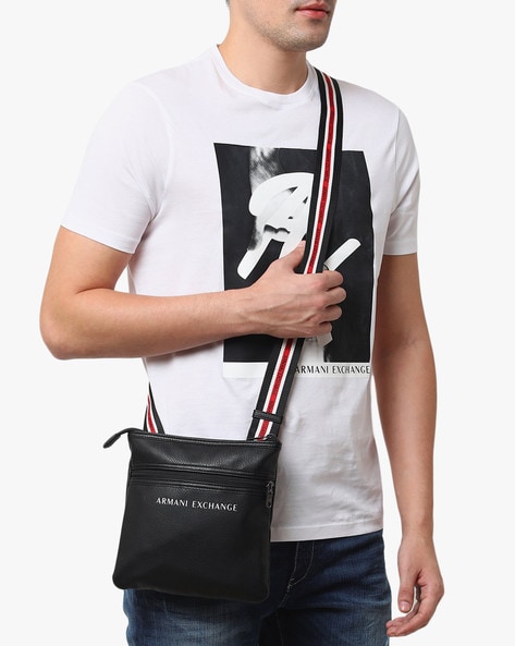 Buy Navy Blue Travel Bags for Men by ARMANI EXCHANGE Online Ajio