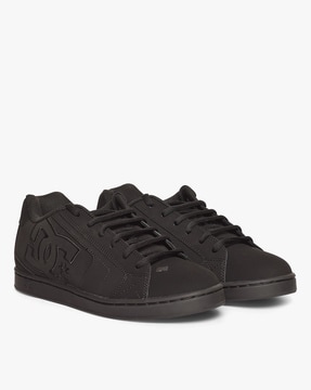 Men's black dc sales skate shoes