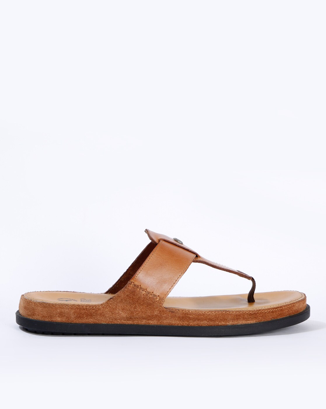 Buy Tan Brown Flip Flop Slippers for Men by ALBERTO TORRESI