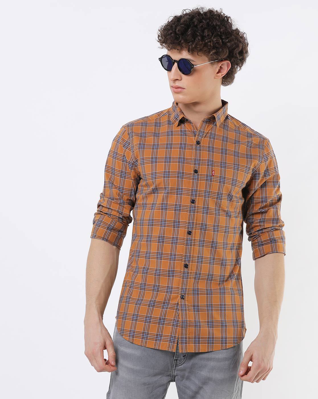 levi's slim fit shirt