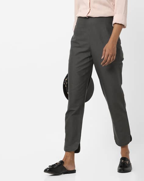 Buy Charcoal Grey Salwars Churidars for Women by AURELIA Online