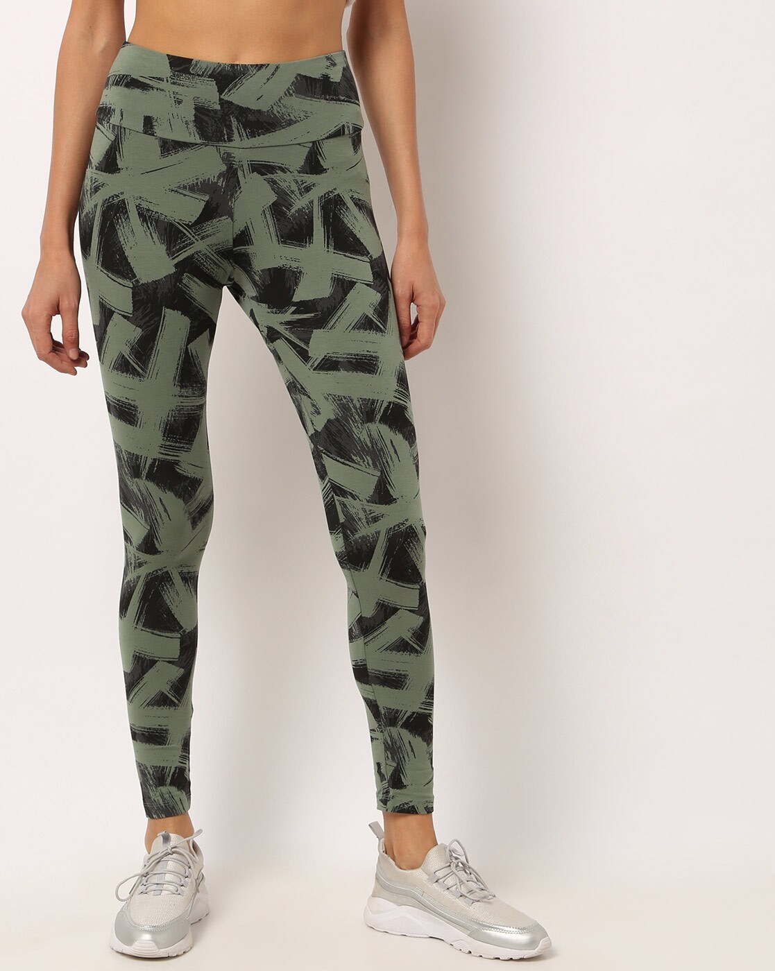 olive green puma leggings