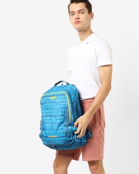 wildcraft blue backpack