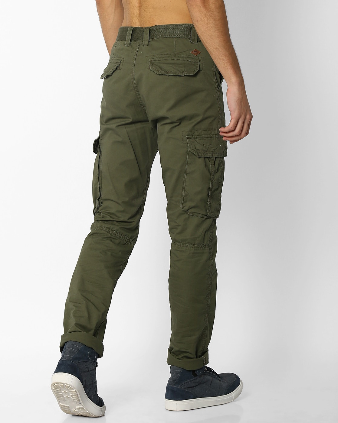 Juniors 13 Nobo. No Boundaries green cargo pants Stylish cool pockets/belt  loops