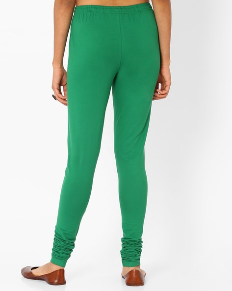 Buy Olive Green Leggings for Women by AVAASA MIX N' MATCH Online
