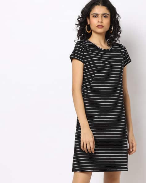 Striped Sheath Dress