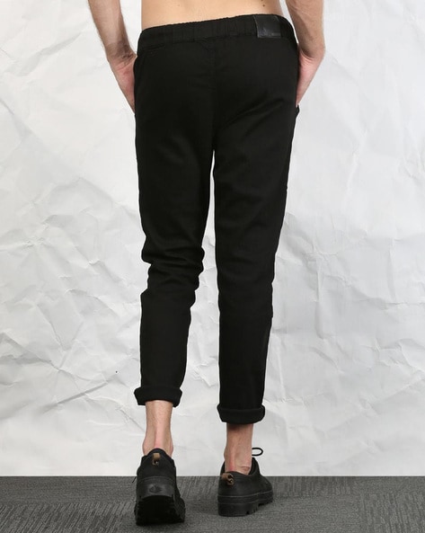 Buy SKULT By Shahid Kapoor Charcoal Grey Three Fourth Trousers - Trousers  for Men 6794840 | Myntra