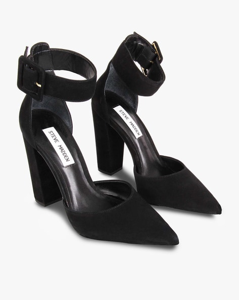 steve madden black pumps