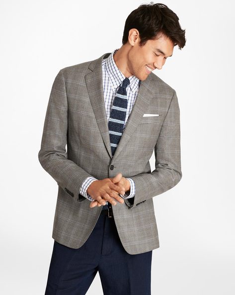 regent fit hopsack sport coat