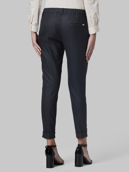 Grey Solid Park Avenue Woman Grey Regular Fit Trouser at Rs 999/piece in  Coimbatore