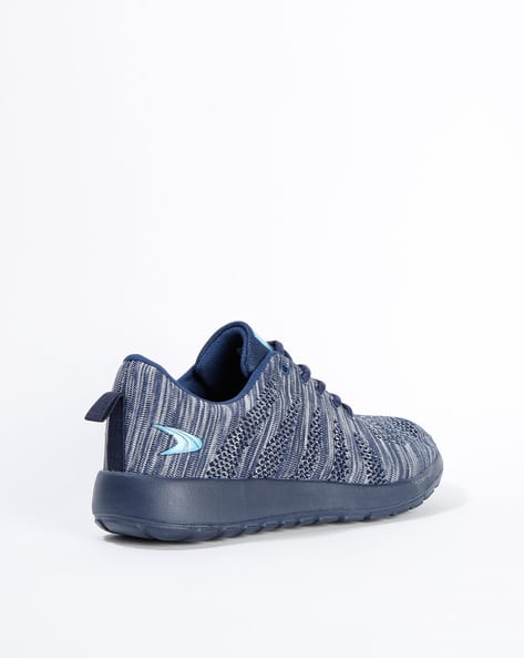Washable Lace-Up Sports Shoes with Mesh Panelling (Image - 2)