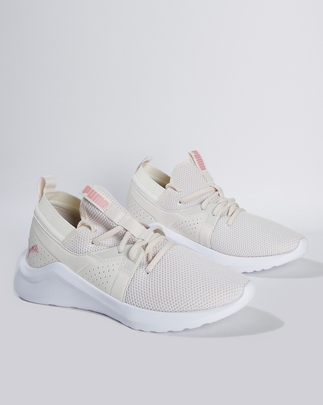 Cream Sports Shoes for Women by Puma 