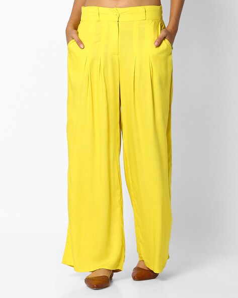 Palazzo Pants with Slant Pockets Price in India