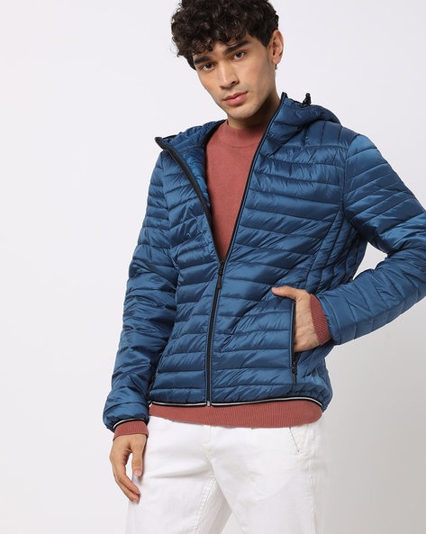 Celio blue outlet jacket