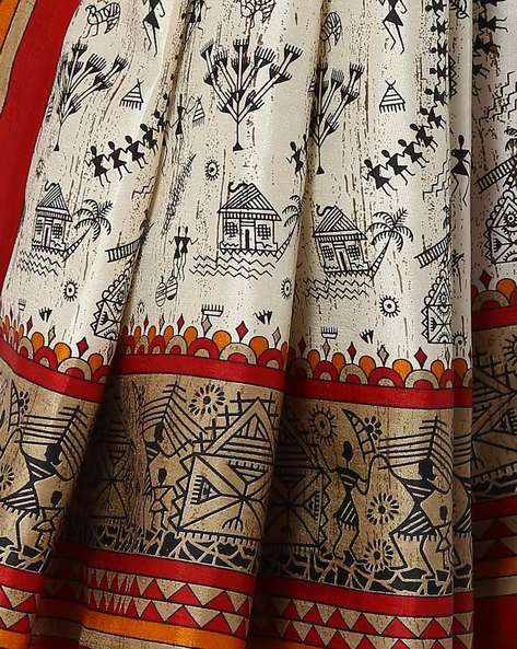 SUNEHRE DHUN - Handpainted - Designer Cotton Silk Saree – Trendy Touch  Boutique