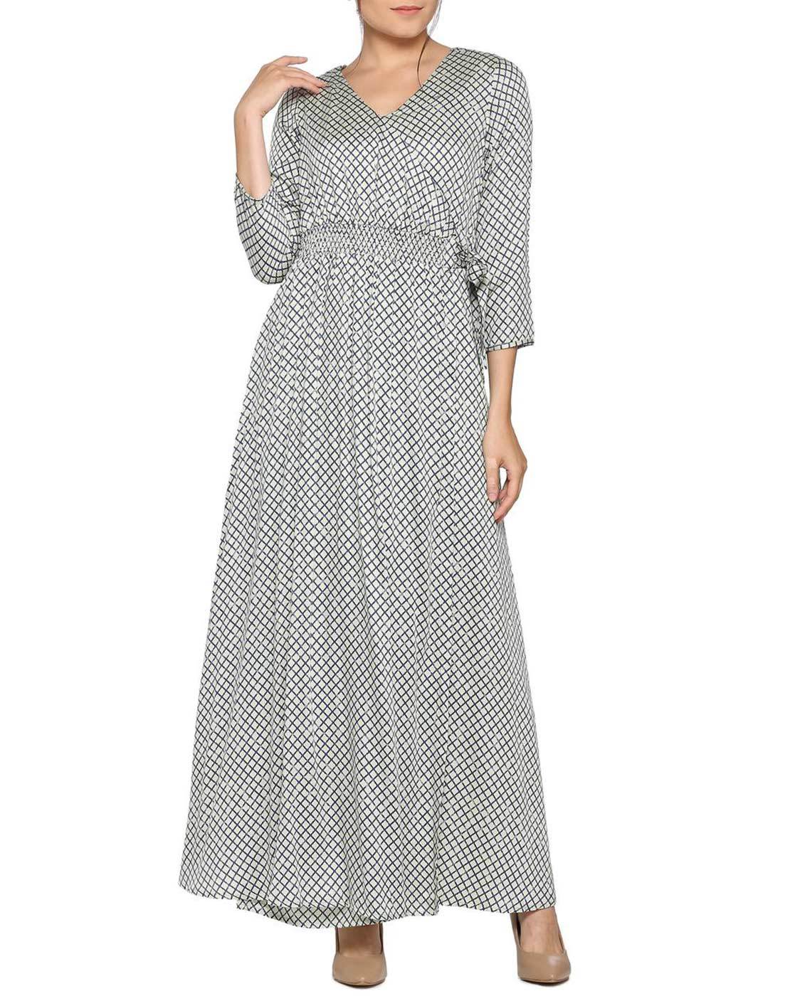 allen solly maxi dress