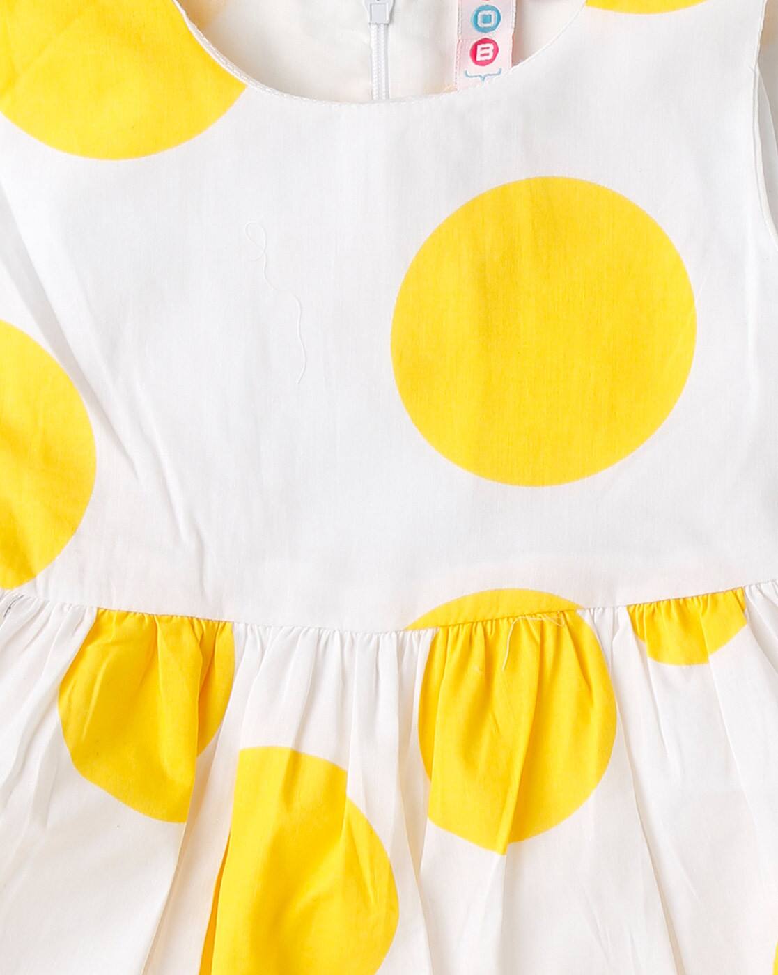 Buy White Yellow Dresses Frocks for Girls by Kids On Board