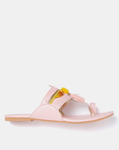 Kolhapuri Chappals with Tassels (Image - 1)