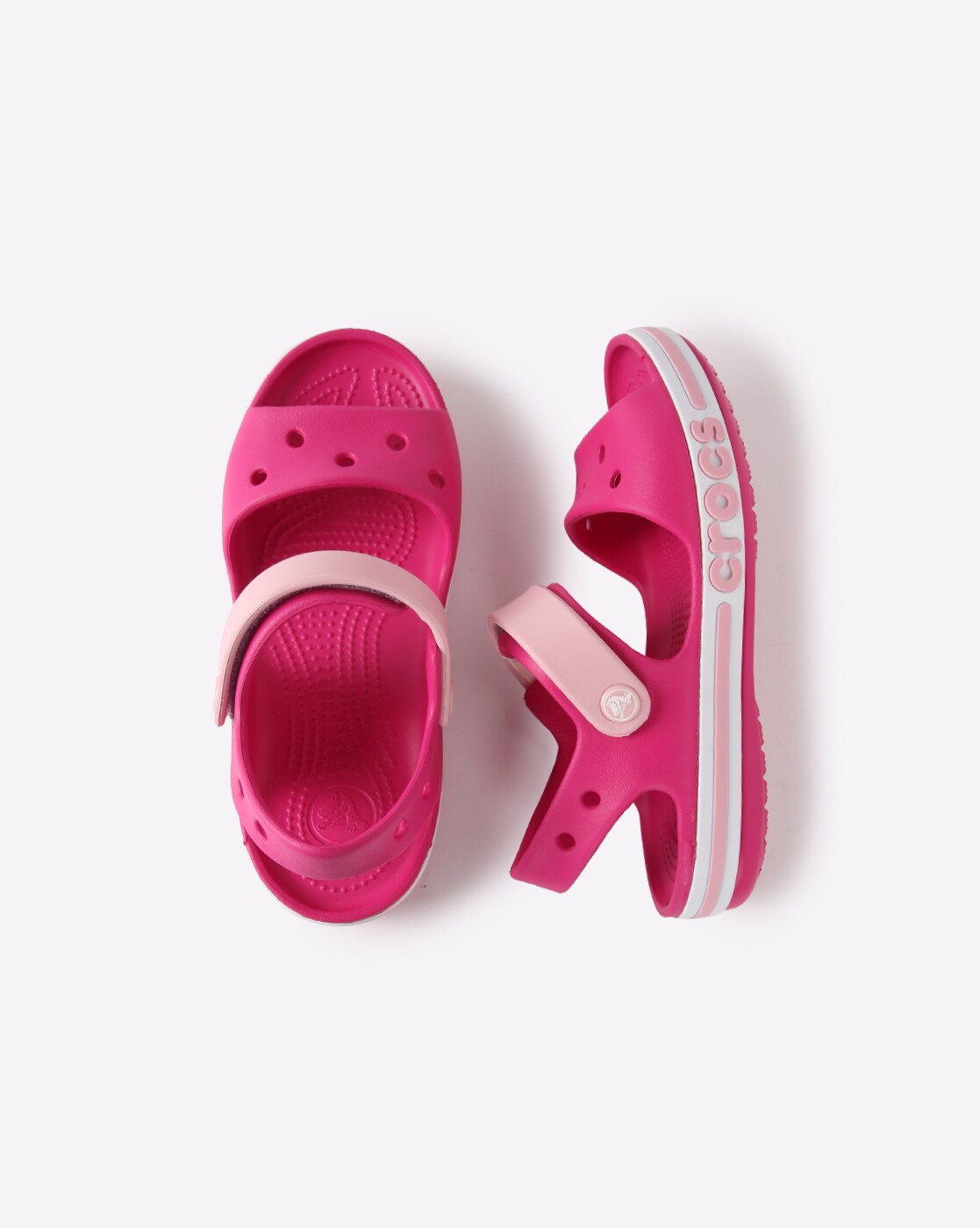 crocs pink sandals