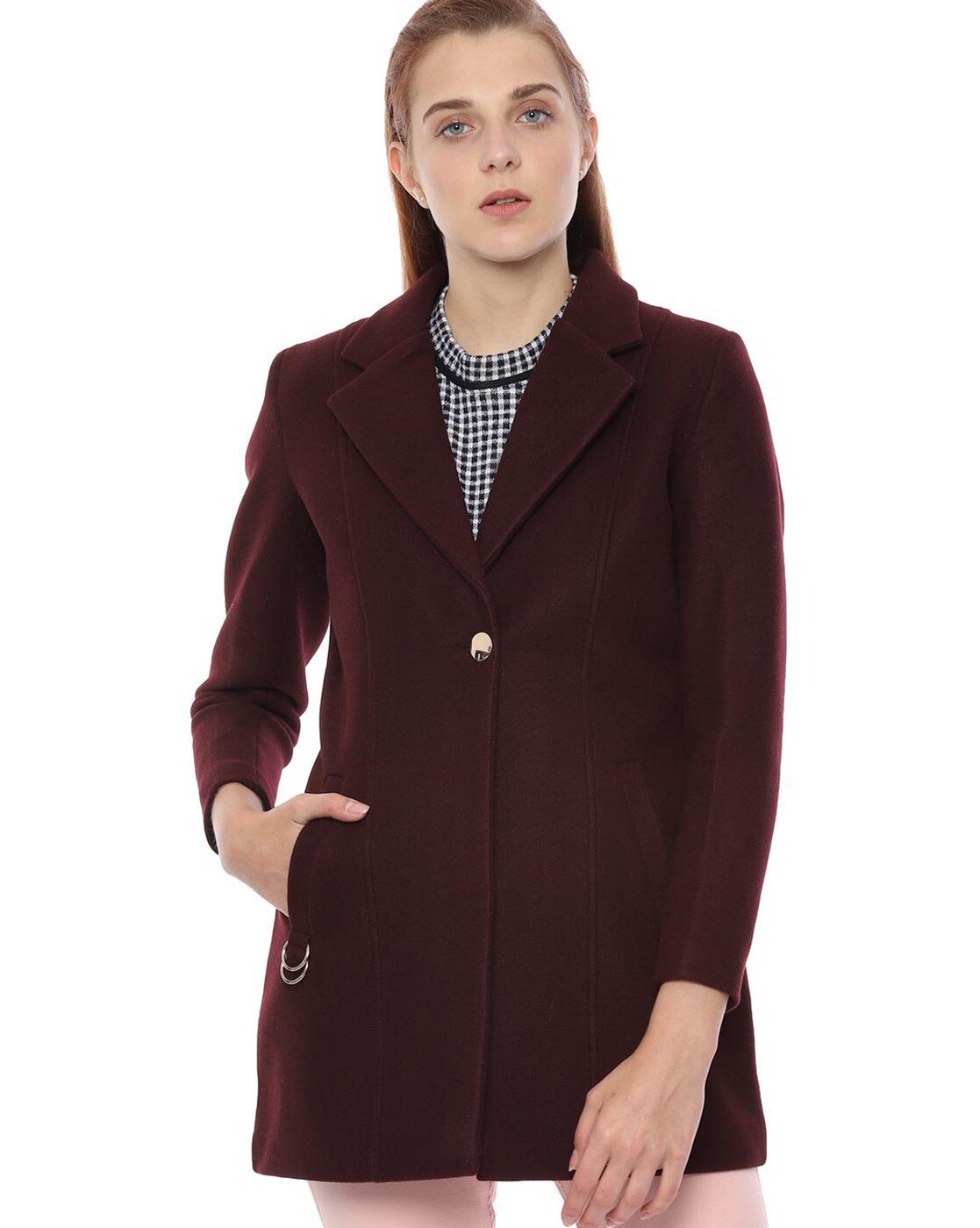 allen solly trench coat