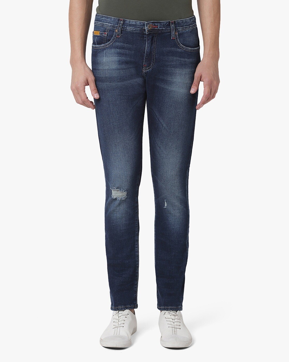 armani exchange skinny jeans mens