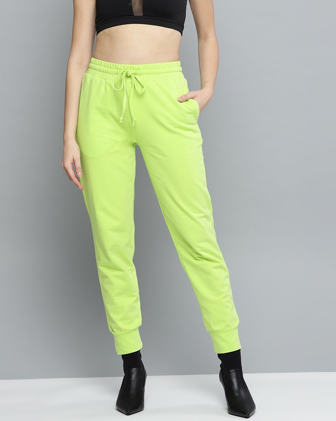 FASHION AND YOUTH Casual Regular Premium Gym Sports Yoga Workout Slim Fit  Running Printed Neon Green Joggers Track Pants  Fashionable Stylish Latest  Collections  Amazonin Clothing  Accessories