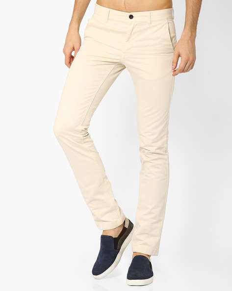 Buy Light Pink Trousers & Pants for Women by ProEarth Online | Ajio.com