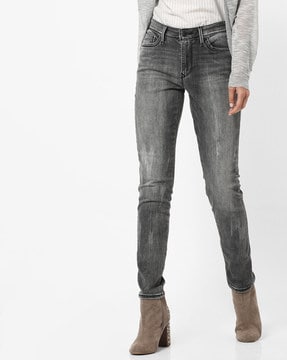 levi's 711 grey