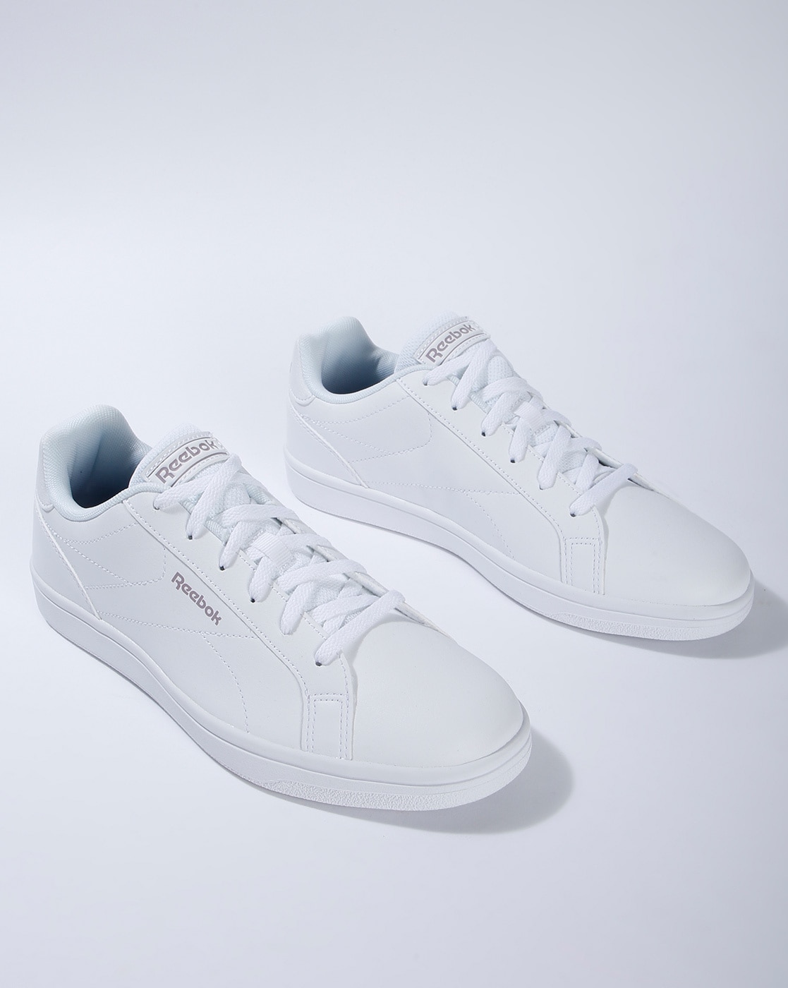 reebok casual white shoes