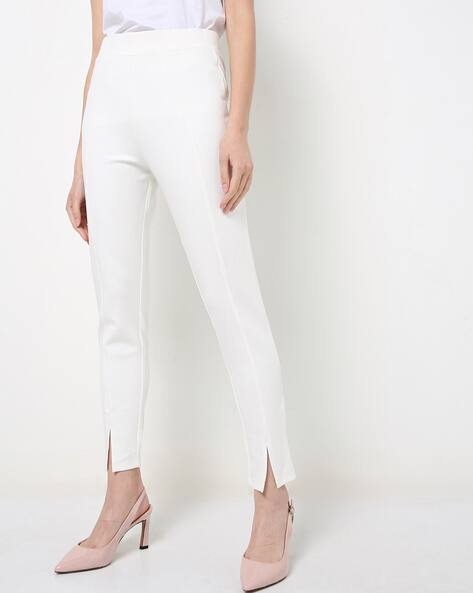 marks and spencer cream jeans