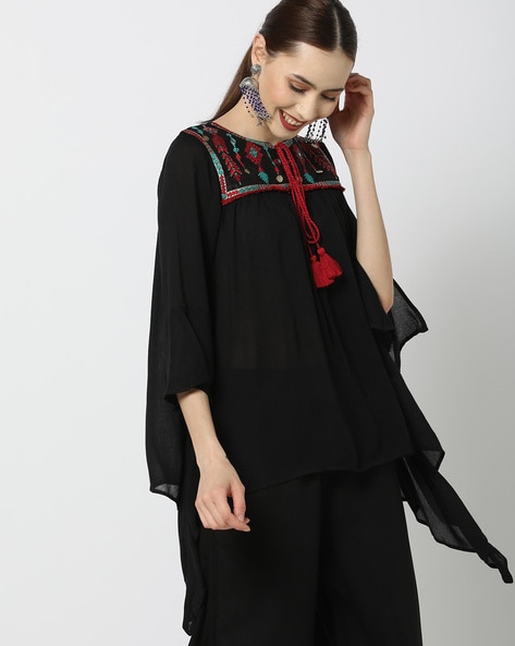 Buy Black Shirts, Tops & Tunic for Women by W Online