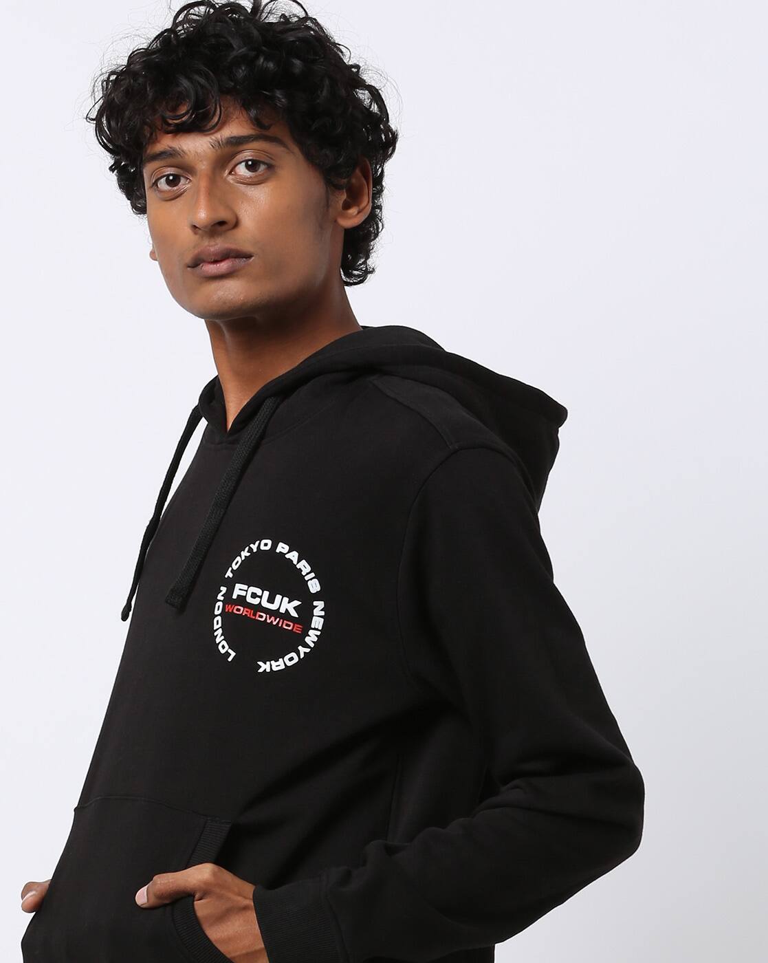 fcuk black hoodie