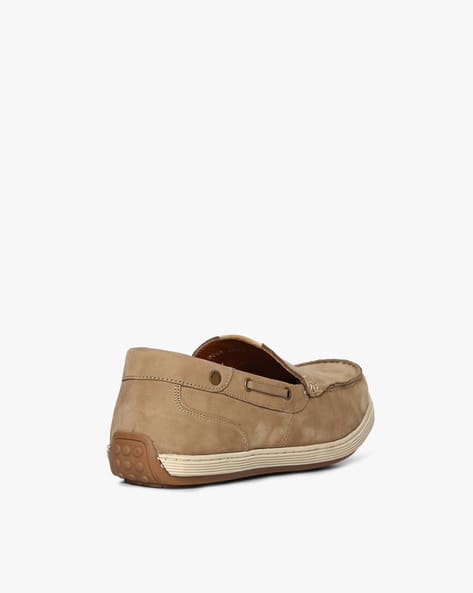 mens khaki slip on shoes