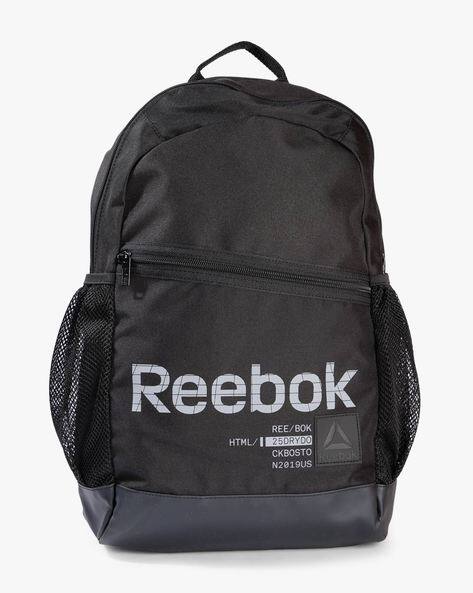 reebok black backpack