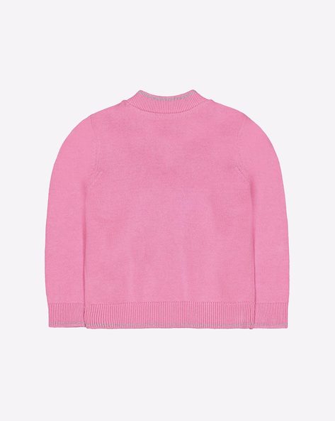 pink wool jumper ladies