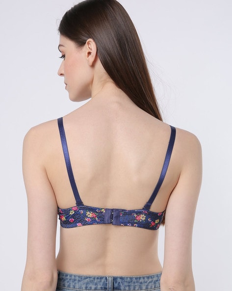 Push-Up Bra with Front Tie-Up