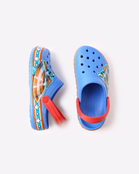 Buy Blue & Red Sandals for Boys by CROCS Online 