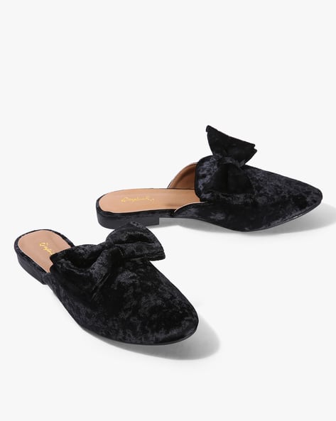 qupid mules black