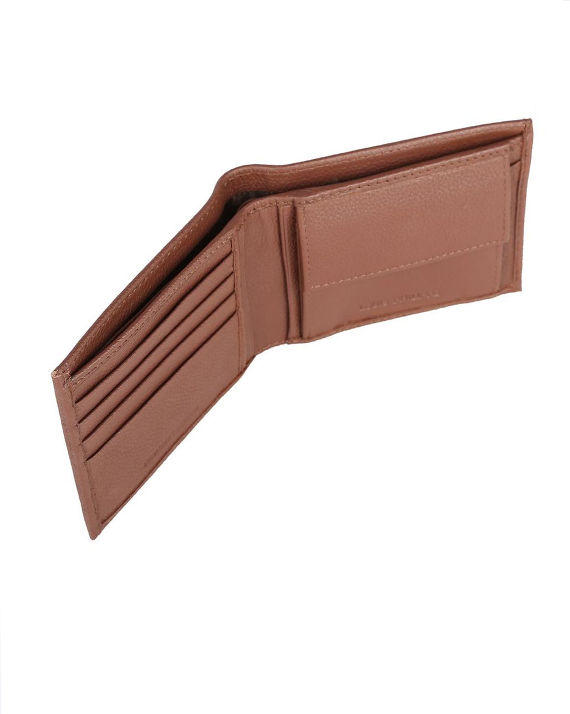 LOUIS PHILIPPE Men Casual Brown Genuine Leather Wallet Brown - Price in  India