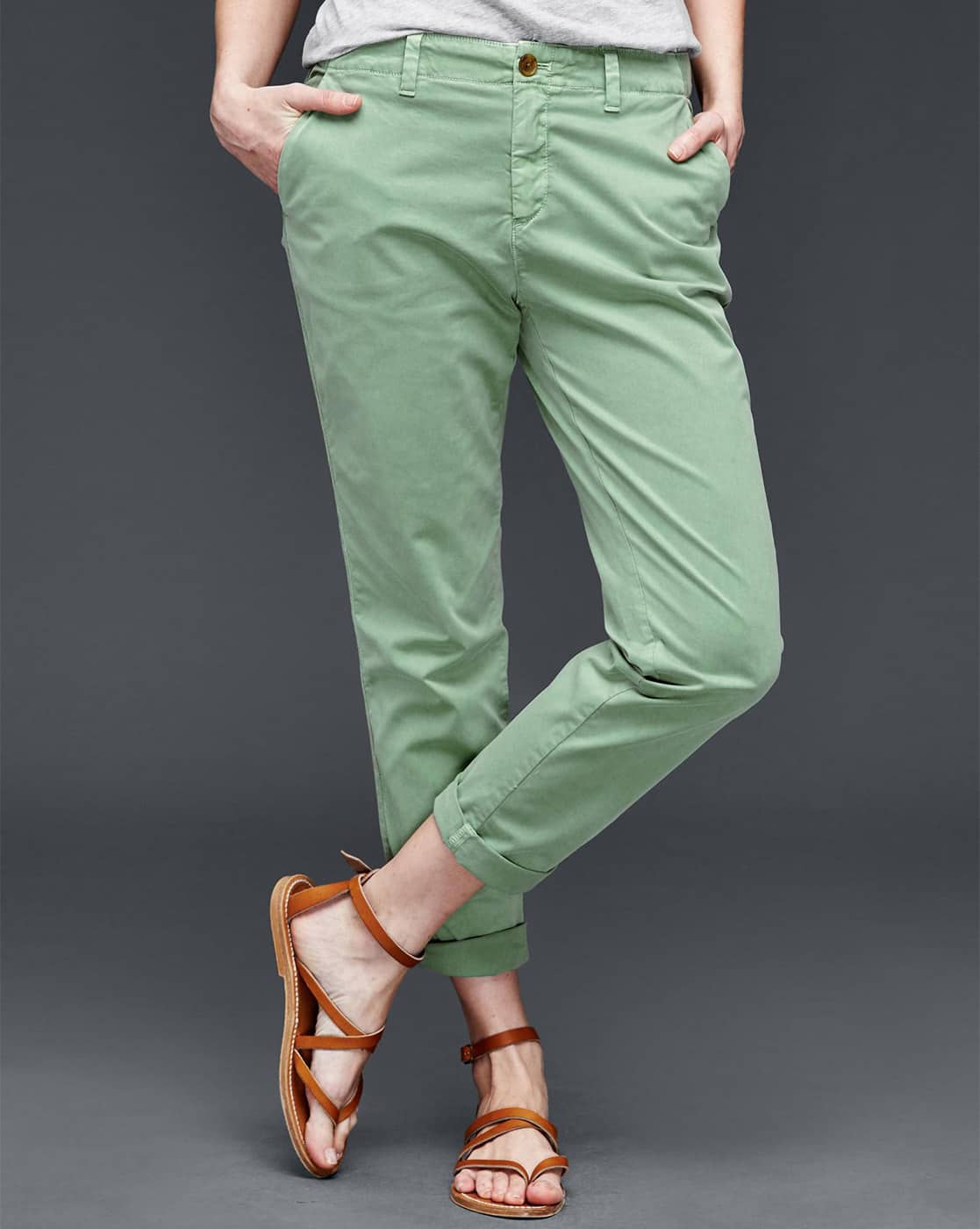 Gap green chinos Clearance