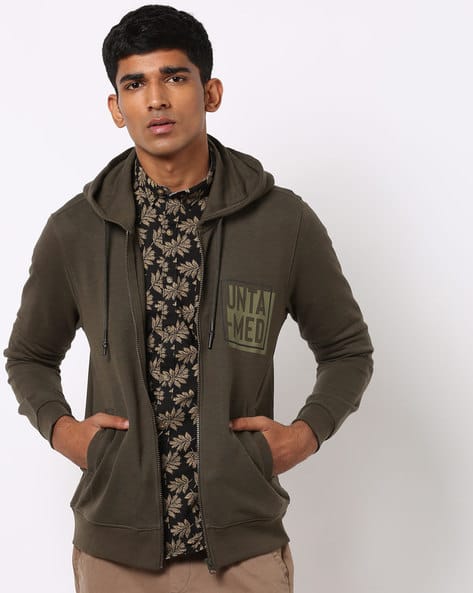 front open sweatshirt