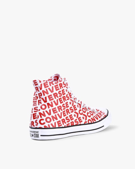 Buy White & Red Casual Shoes for Men by CONVERSE Online 