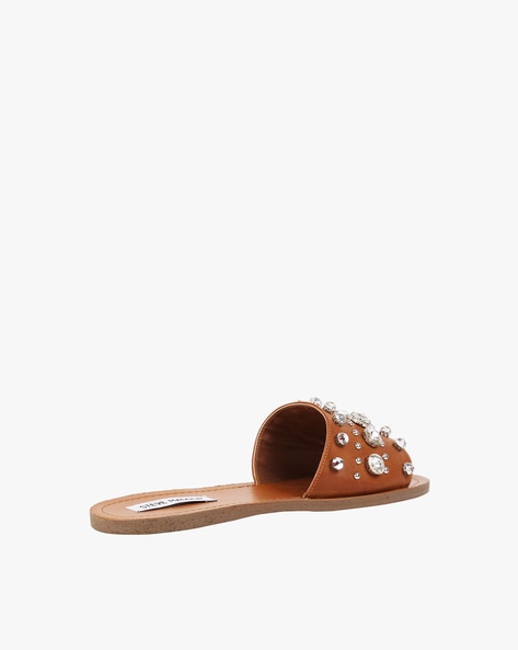 Steve madden regent embellished cheap slide sandal